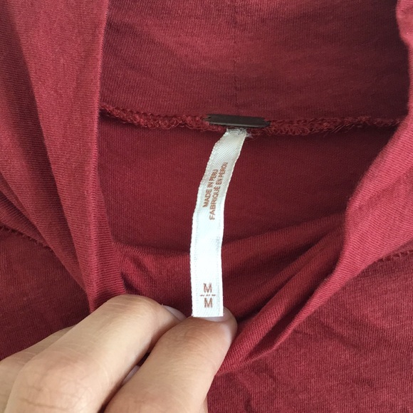 Free People burn orange turtleneck dress - Picture 3 of 3